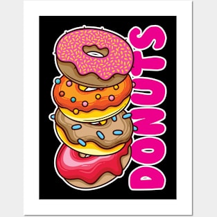 Donuts Posters and Art